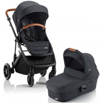 Britax Set Strider M + korba 2022 Black Shadow