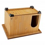 Ferplast Baita 120 dřevěná bouda pro psy 140 x 85,5 x 87 cm – Sleviste.cz