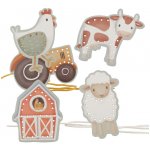 Little dutch Šněrovací karty Farma – Zboží Dáma