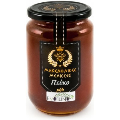 Makedonikes Melisses borovicový med z ostrova Thassos 980g – Sleviste.cz