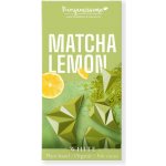 Benjamissímo Matcha Lemon Bio Veganská bílá čokoláda s matcha čajem a citrónovým olejem 60 g – Zboží Dáma