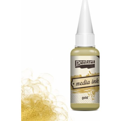 Pentart Alkoholový inkoust 20 ml ZLATÁ – Zboží Dáma