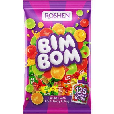 Roshen Bim-Bom tvrdé bonbony 1 kg – Zboží Dáma