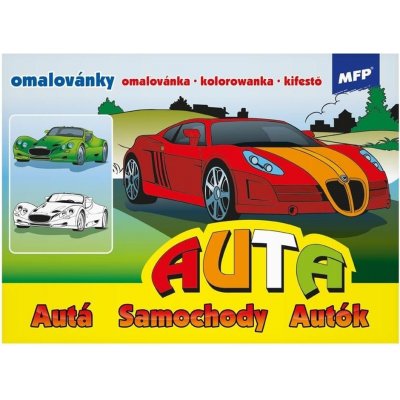 Omalovánky A5 Auta MFP MFP paper – Hledejceny.cz