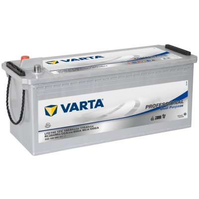 Varta Professional DC 12V 140Ah 800A, 930 140 080, LFD140 nabitá autobaterie