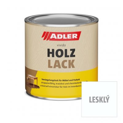 ADLER Česko Möbel und Parkett Holzlack 0,375 l lesklý – Zboží Mobilmania