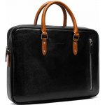 Valmio kožená taška Stone Černá – Zboží Mobilmania