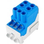 Eleman Blok pro rozdělení fází UVB 100 N, 1pól., 101A, 1000V, modrý – Sleviste.cz