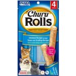 Churu Rolls Chicken wraps & Tuna Scallop 4 x 10 g – Zbozi.Blesk.cz