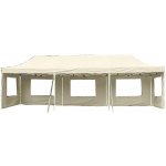 Garthen 403 Zahradní skládací stan champagne 3 x 9 m – Sleviste.cz