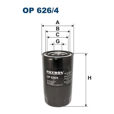 Olejový filtr Filtron OP626/4 – Hledejceny.cz