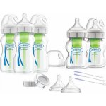 Dr. Brown´s sada 5 lahví Options + široké hrdlo novorozenecká plast WB09600 – Hledejceny.cz