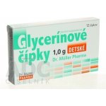 Dr. Müller Glycerinové čípky dětské 1 g 12 ks – Sleviste.cz