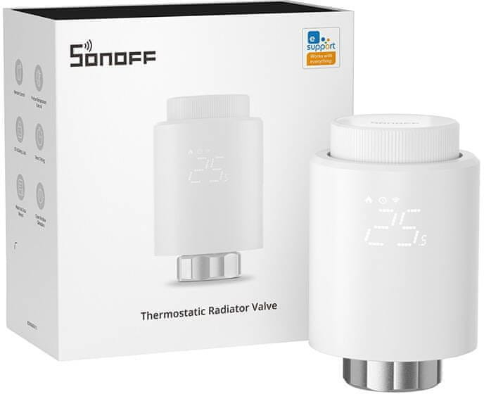 Sonoff Sonoff TRVZB Zigbee 3.0 inteligentní termostatická hlavice