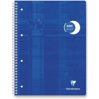 Clairefontaine Metric kroužkový blok A4 tečkovaný, mix barev 90 listů – Zbozi.Blesk.cz