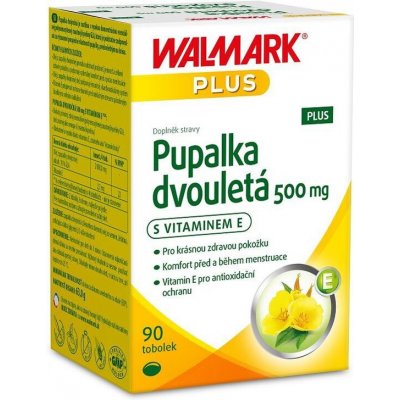 Walmark Pupalka dvouletá 500 mg PLUS 90 tobolek – Zboží Mobilmania