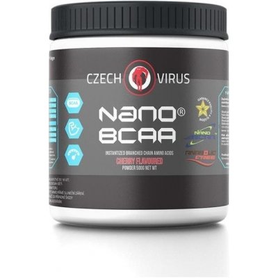 Aminokyseliny Czech Virus Nano BCAA 500 g, cherry (8595661000350)