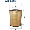 Vzduchový filtr pro automobil FILTRON Vzduchový filtr AM442/4