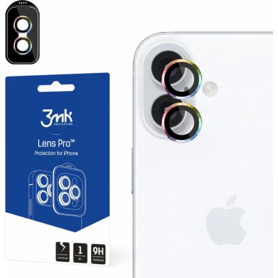 3mk Lens Protection Pro pro Apple iPhone 16/16 Plus Rainbow - 5903108588577 – Zboží Živě