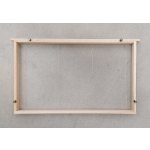 HelpSoul Včelí rámek 39 x 24 cm vypletený s mezerníky a zděřemi – Zboží Dáma