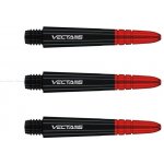 Winmau Vecta Blade 6 plastové s hliníkovým topem černé krátké – Zboží Dáma