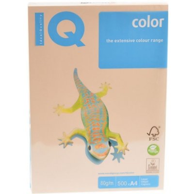 barevný papír IQ SA24 A3 80 g pastelová lososová 1bal/500 listů – Hledejceny.cz