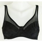 UNI nevyztužená podprsenka s kosticemi černá – Zboží Mobilmania