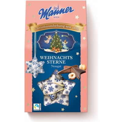Manner nugátové hvězdičky 170 g – Zboží Dáma