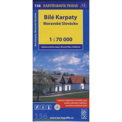 Bílé Karpaty Moravské Slovácko cyklomapa 1: 70 000