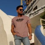 Iron Aesthetics pánské sportovní tričko Break starorůžové – Zboží Dáma