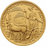 ČNB Zlatá mince 2000 Kč Rotunda Ve Znojmě Románský Sloh 2001 6,22 g – Zboží Dáma