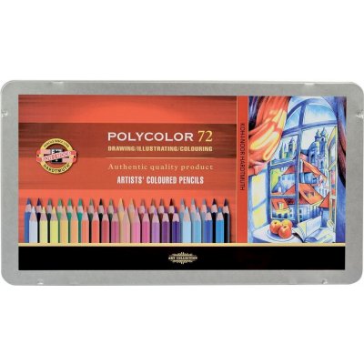 Koh i Noor umělecké pastelky Polycolor 3827 72 ks – Zboží Mobilmania