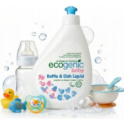 Ecogenic Baby přípravek na mytí dětských lahví a nádobí 500 ml – Zboží Mobilmania