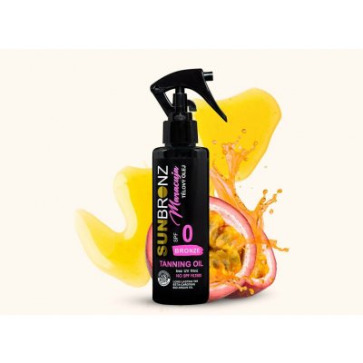 VIVACO Bronze tělový olej SPF 0 Maracuja SUNBRONZ 150 ml – Zboží Dáma