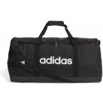 adidas Linear Duffel L BLACK/BLACK/WHITE černá 65 L – Zboží Dáma