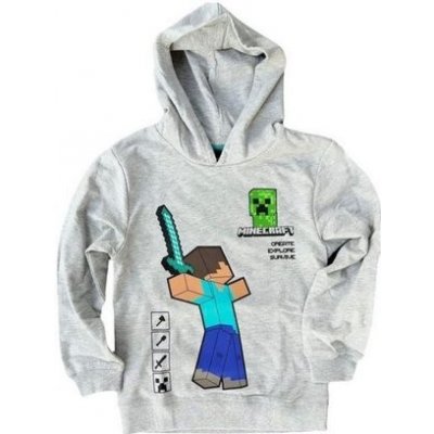 MIKINA MINECRAFT | velikost: 12 – Hledejceny.cz