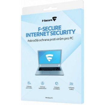 F-Secure Internet Security 1 lic. 1 rok (FCIPOB2N001E1)