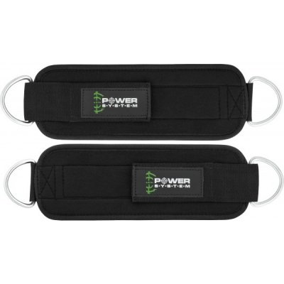 Power System Ankle Straps Gym Guy černá PS-3450