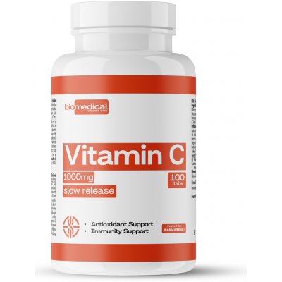 BioMedical Vitamin C s postupním uvolňováním 1000 mg 100 tablet – Hledejceny.cz