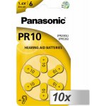 Panasonic baterie do naslouchadel 6ks PR10(230)/6LB – Sleviste.cz