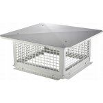 Vevor kryt komínu 582 × 582 × 245 mm – Zboží Dáma
