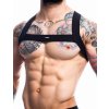 SM, BDSM, fetiš H4RNESS by C4M Hero Black Harness L/XL