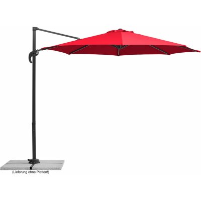Schneider Schirme Slunečník Rhodos Junior červený pr. 300 cm – Hledejceny.cz