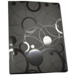 Karton P+P Black & White 4 kroužkový pořadač PP 2 cm černý – Zboží Živě