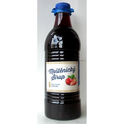 Moštěnický sirup Jahoda 3 l