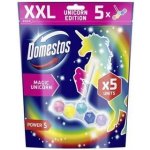 DOMESTOS WC blok "Power 5", unicorn, 5 x 50 g – Zboží Dáma