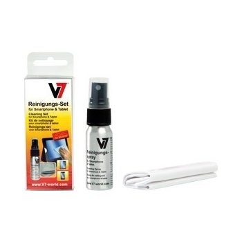 V7 CLEANING SET SMARTPHONE - TABLET PUMPSPRAY 25 ml CLOTH