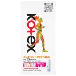 Kotex Active Super tampony 16 ks – Zbozi.Blesk.cz