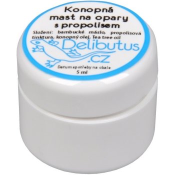 Delibutus Konopná mast na opary s propolisem 2 ml