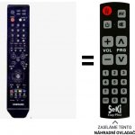 Dálkový ovladač Senior Samsung PS-42Q91H, PS42Q91HX/XEC – Zboží Živě